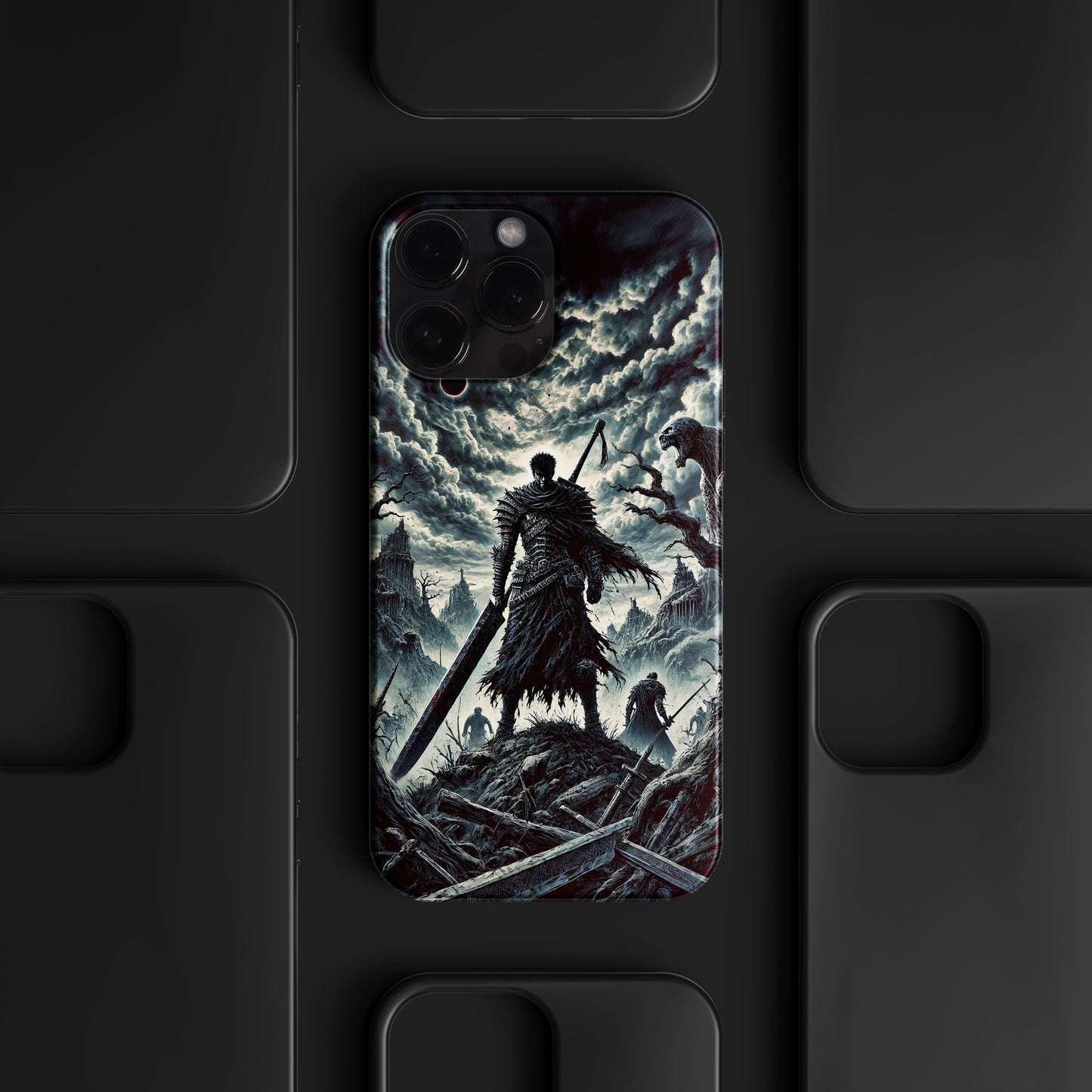 BERNZ "Hill of Swords" Tasarım Telefon Kılıfı – Berserk Serisi