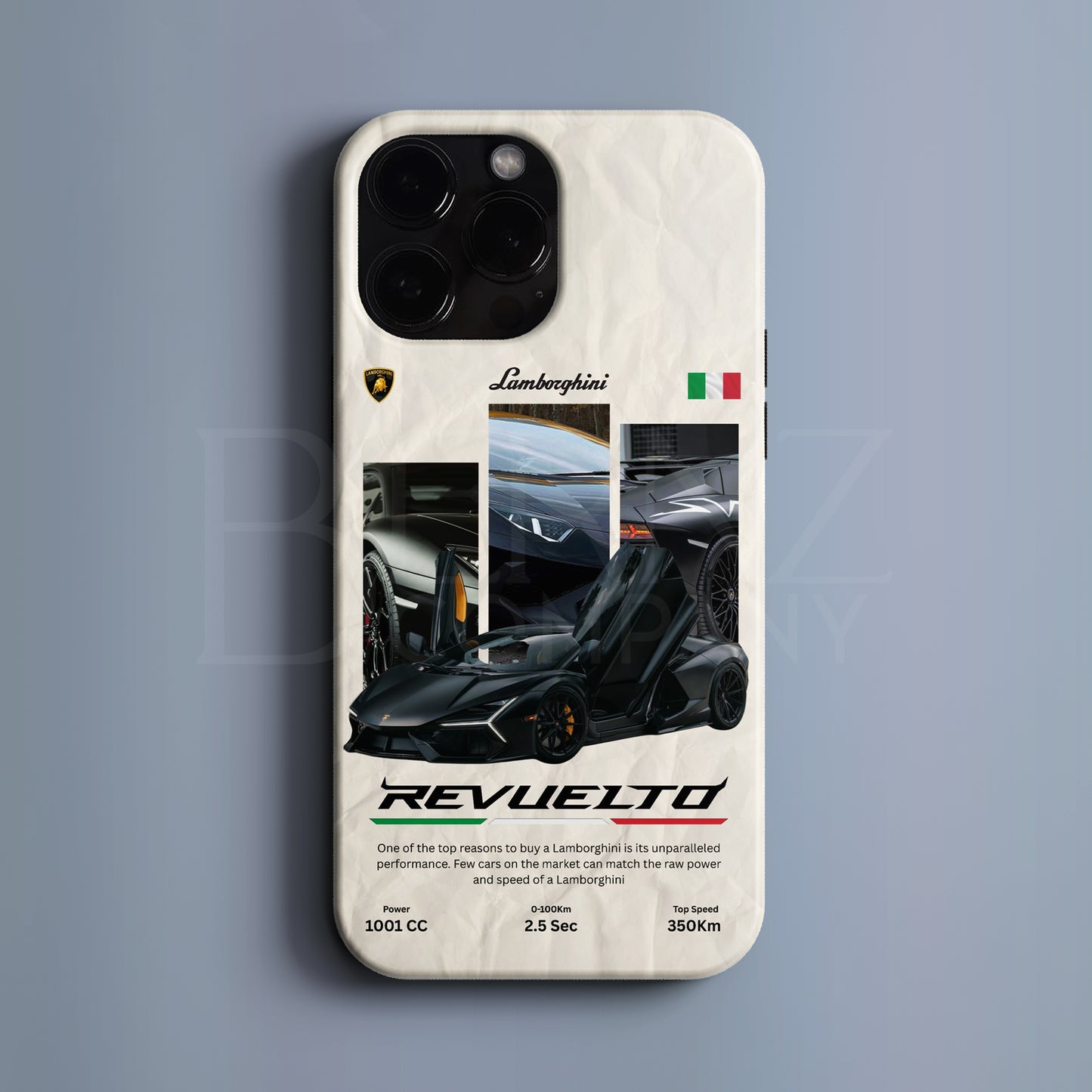 'Revuelto Beast' Tasarım Telefon Kılıfı - Araba Serisi