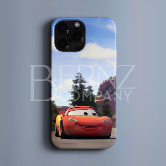 'Lightning McQueen' Couple Tekli Tasarım Telefon Kılıfı