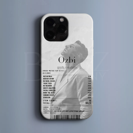 'Concert Ticket for Ozbi' Tasarım Telefon Kılıfı
