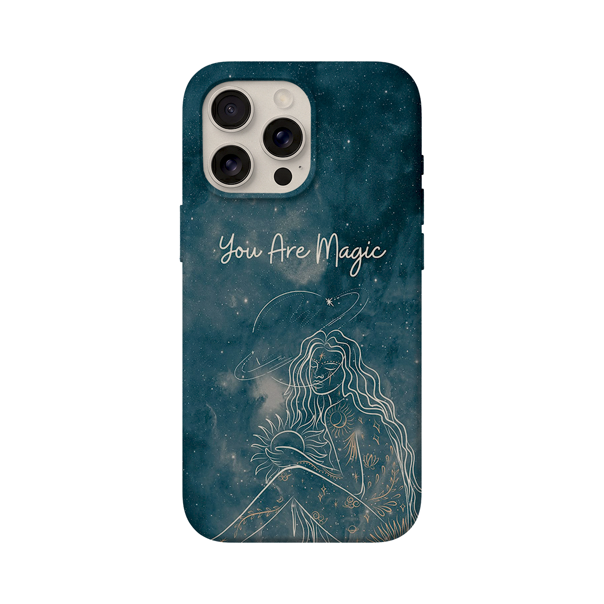BERNZ COMPANY "Cosmic Witch Magic" Tasarım Telefon Kılıfı - Mistik Evren Serisi