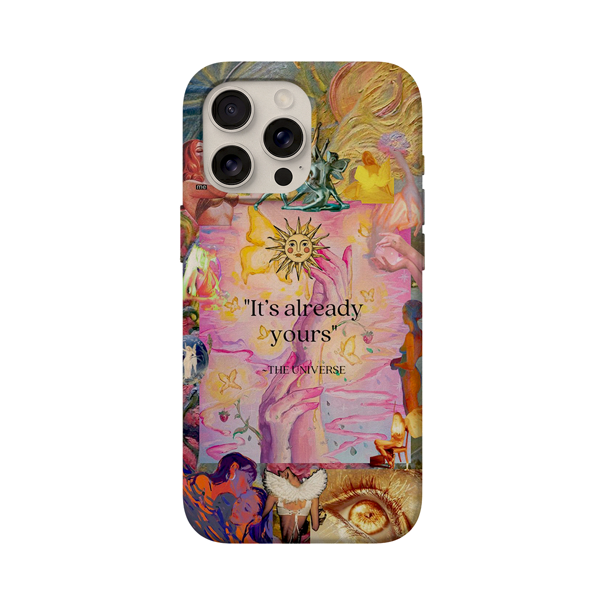 BERNZ COMPANY "Cosmic Manifestation Collage" Tasarım Telefon Kılıfı - Evren Serisi Serisi