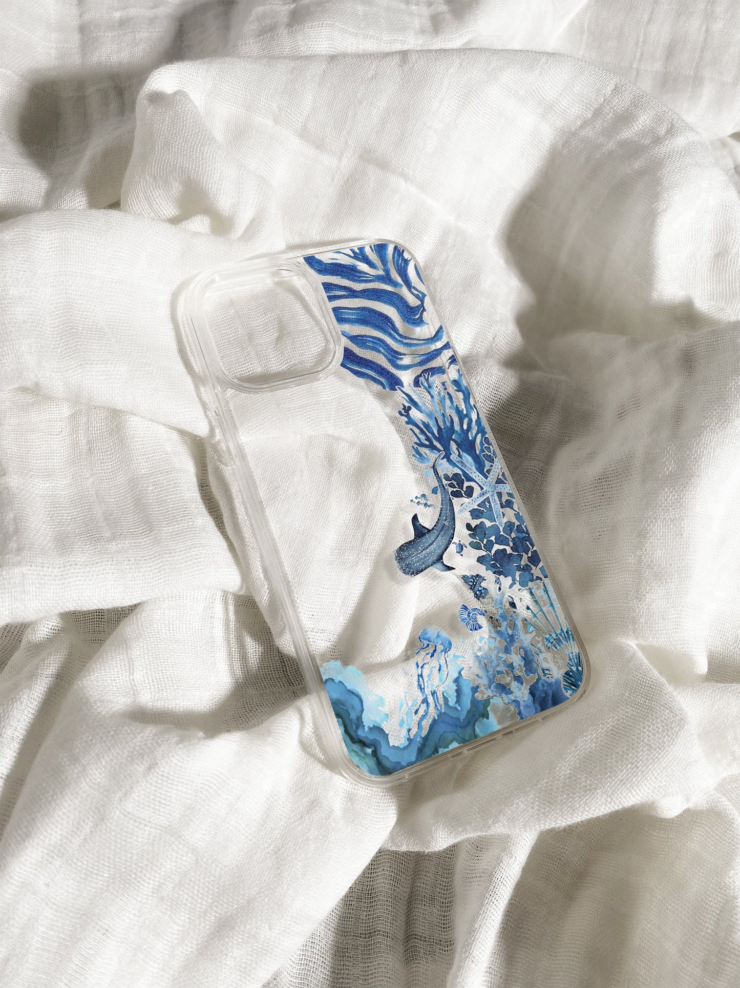 BERNZ COMPANY "Ocean Porcelain Dreams" Tasarım Telefon Kılıfı - Okyanus Serisi Serisi