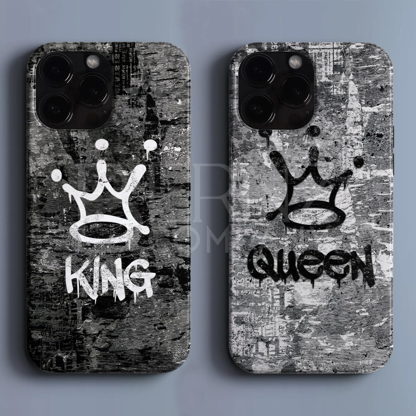 'King&Queen' Couple Tasarım Telefon Kılıfı BERNZ COMPANY