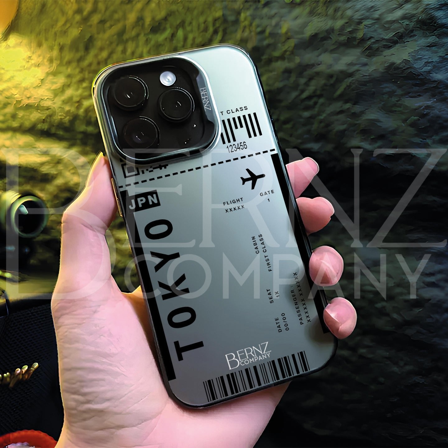 'Ticket: Tokyo' Tasarım BERNZ Special Telefon Kılıfı BERNZ COMPANY