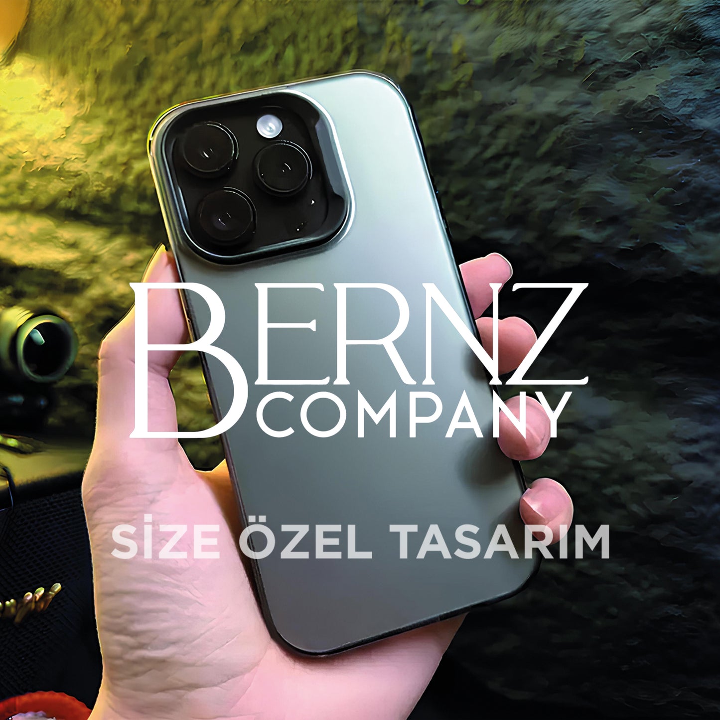 Kişiye Özel Tasarım BERNZ Special Parlak Telefon Kılıfı