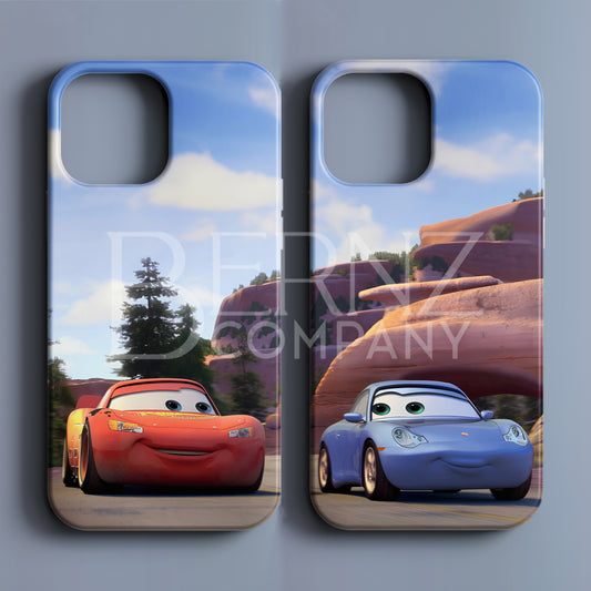 'Cars' Couple Tasarım Telefon Kılıfı BERNZ COMPANY