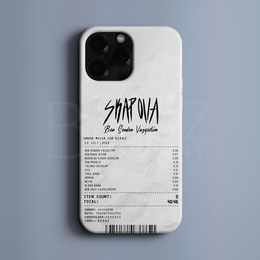 'Concert Ticket for Skapova' Tasarım Telefon Kılıfı