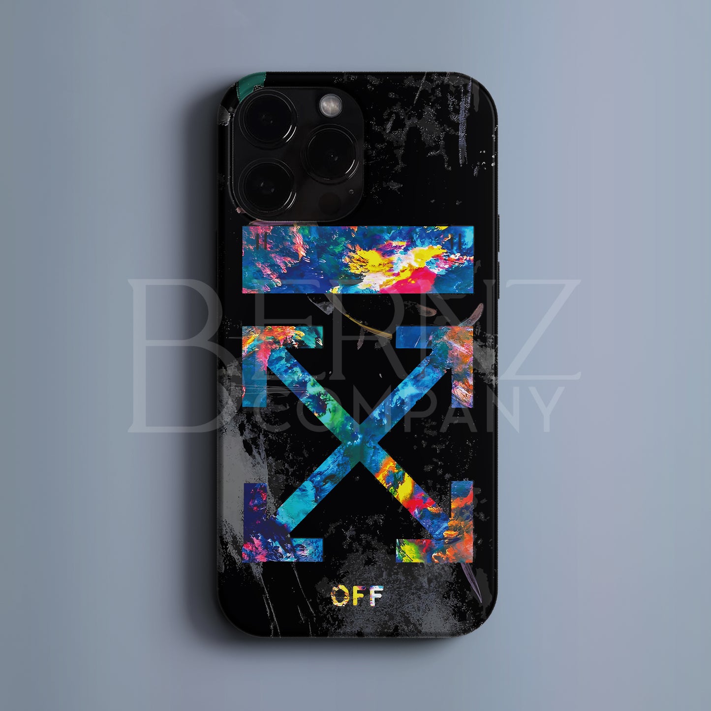 ‘OFF WHITE: Rainbow Forest’ Tasarım Telefon Kılıfı BERNZ COMPANY