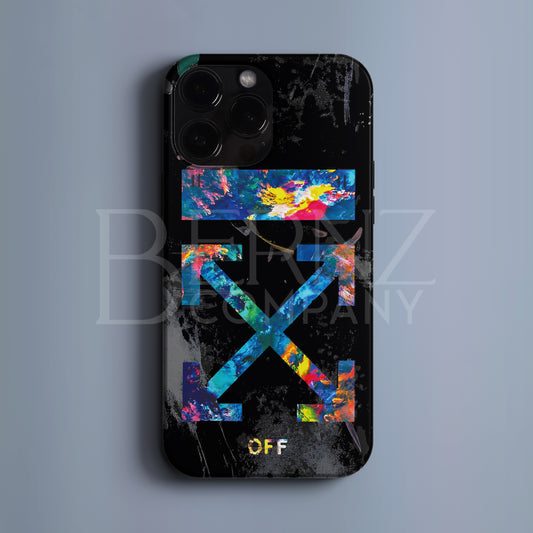 ‘OFF WHITE: Rainbow Forest’ Tasarım Telefon Kılıfı BERNZ COMPANY