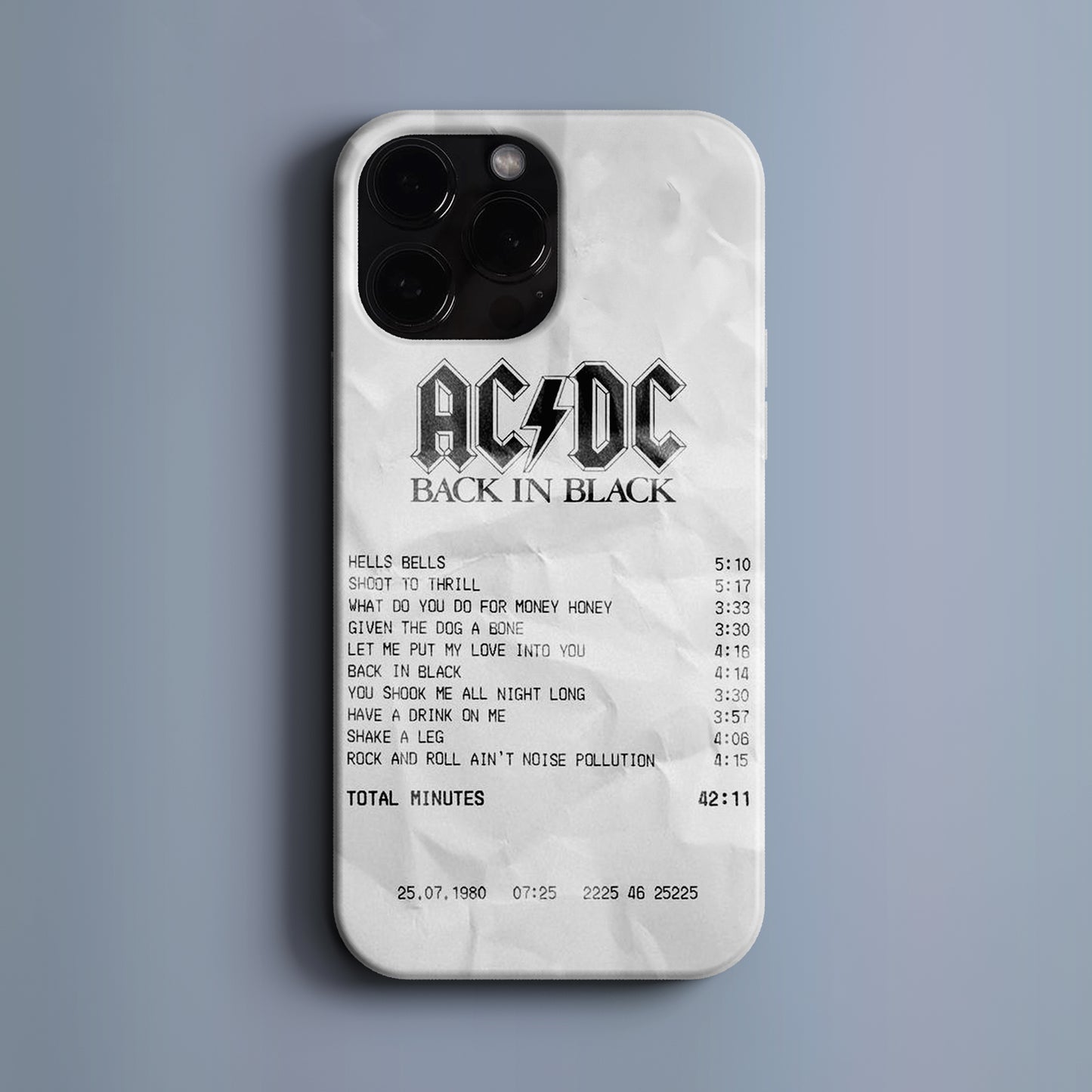 'Concert Ticket for AC&DC' Tasarım Telefon Kılıfı BERNZ COMPANY