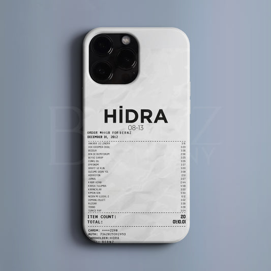 'Concert Ticket for Hidra' Tasarım Telefon Kılıfı