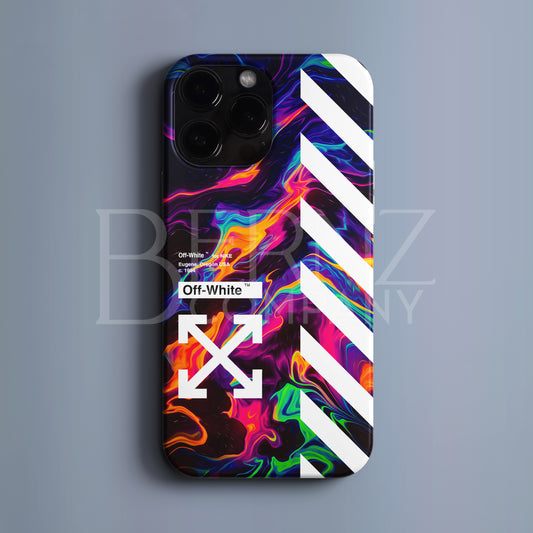 ‘OFF WHITE: Acrylic Ground' Tasarım Telefon Kılıfı BERNZ COMPANY