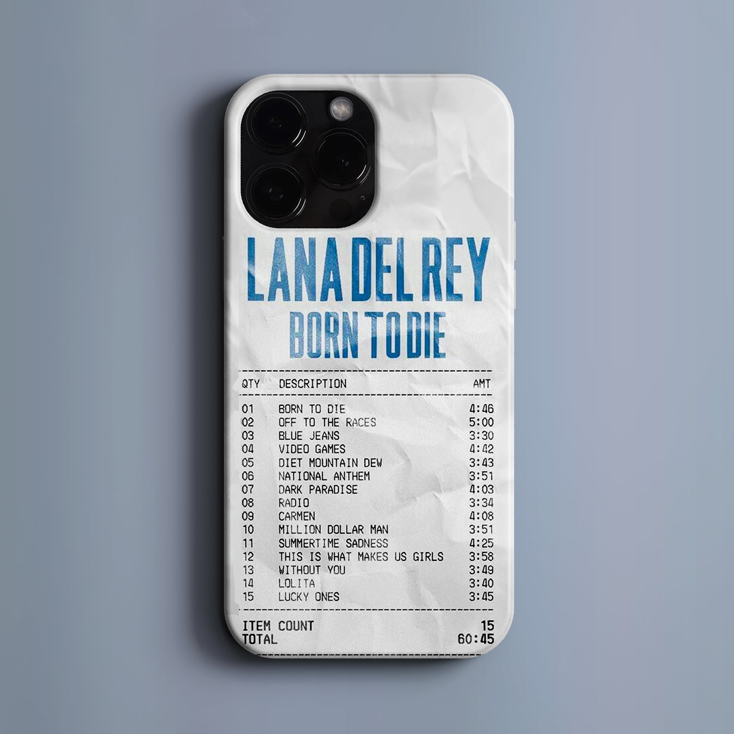 'Concert Ticket for LANA DEL REY' Tasarım Telefon Kılıfı BERNZ COMPANY