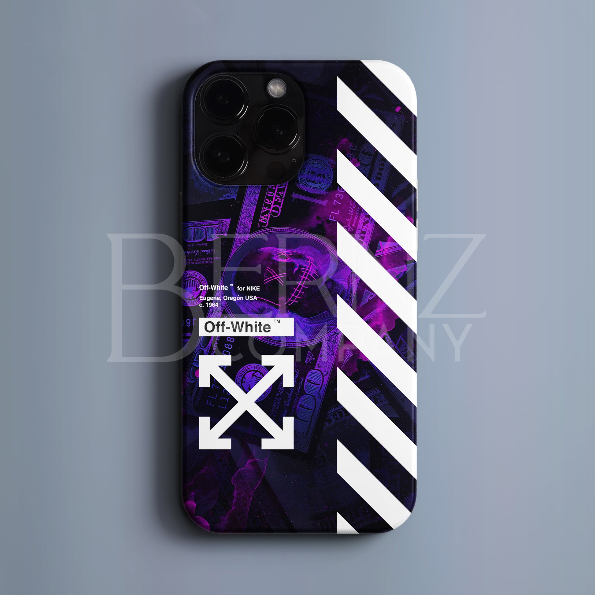 ‘OFF WHITE: Midnight Dollar’ Tasarım Telefon Kılıfı BERNZ COMPANY
