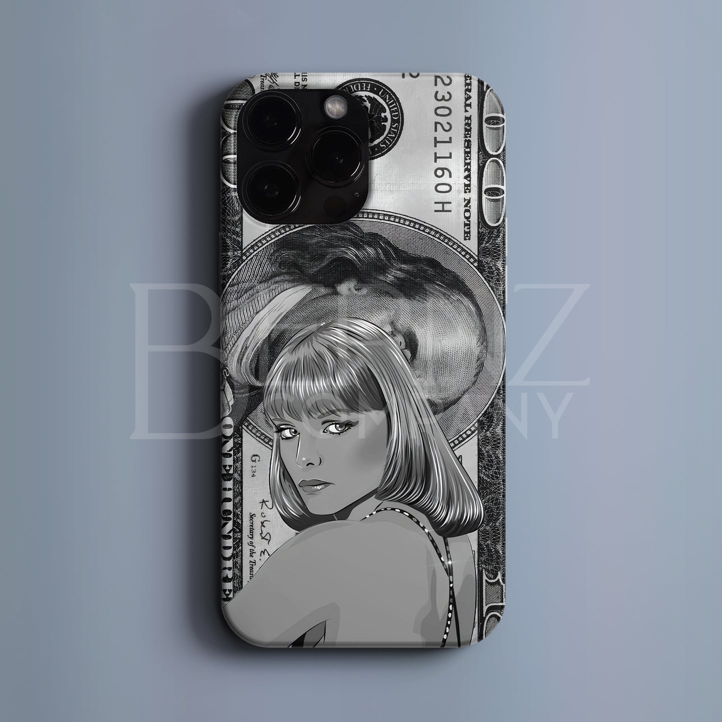 'Scarface Dollar' Couple Tasarım Telefon Kılıfı BERNZ COMPANY