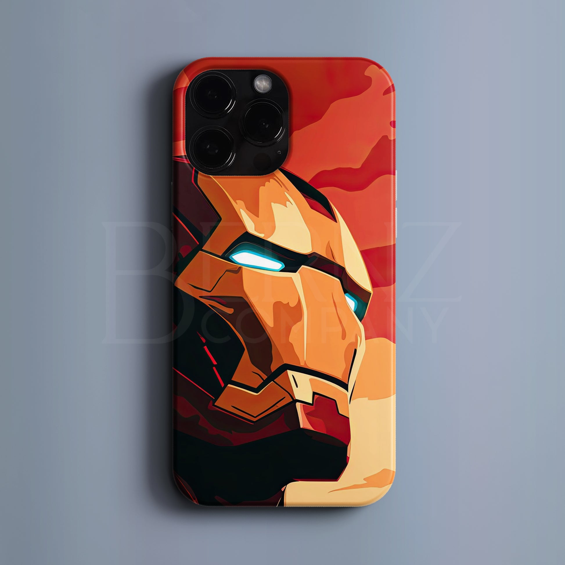 'Ironman Head' Tasarım Telefon Kılıfı BERNZ COMPANY