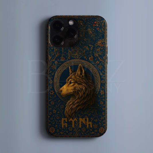 'Türk’ün Bozkurdu' Tasarım Telefon Kılıfı - Türk Serisi