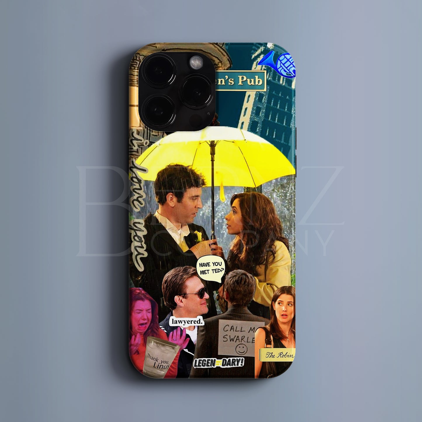 BERNZ "How You Met" Tasarım Telefon Kılıfı – FİLM / DİZİ SERİSİ