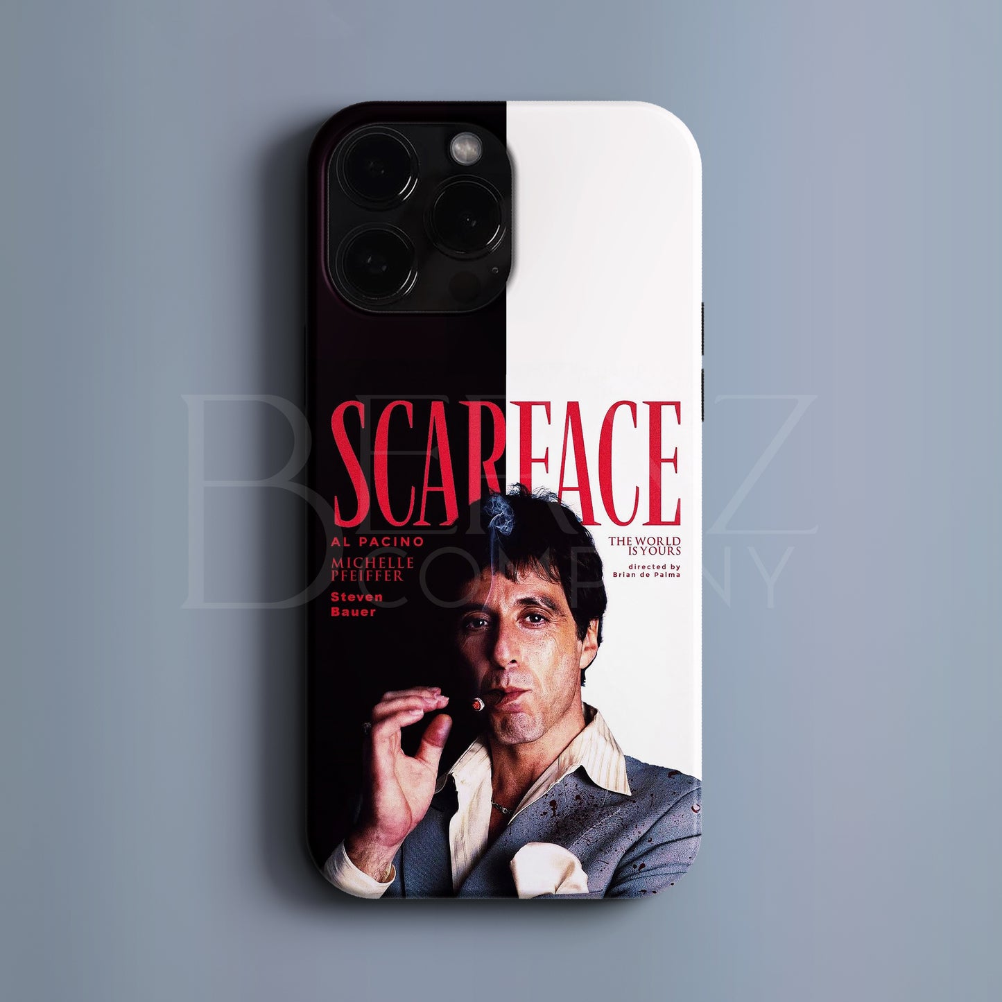 BERNZ "Scarface Portrait" Tasarım Telefon Kılıfı – SCARFACE SERİSİ