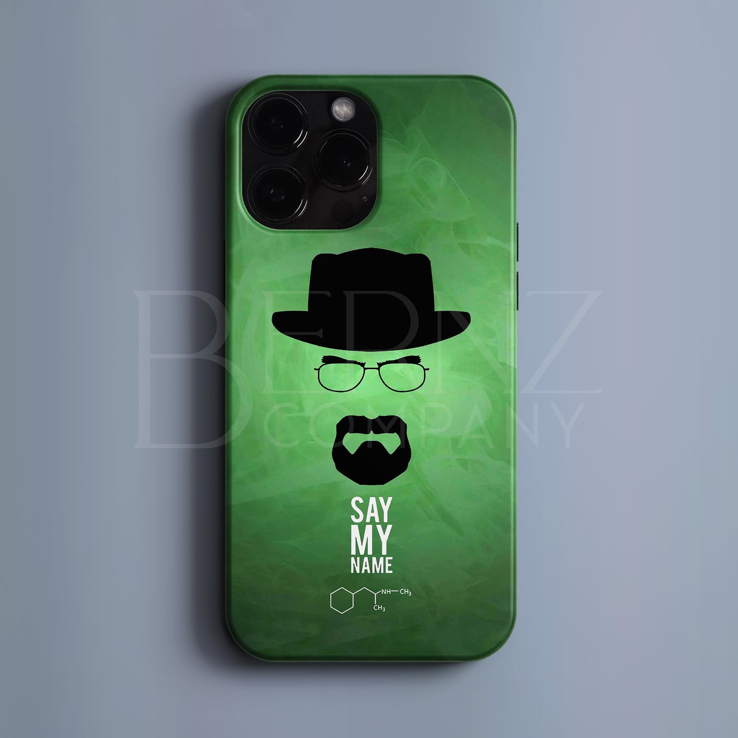 BERNZ "Heisenberg Silhouette" Tasarım Telefon Kılıfı – BREAKING BAD SERİSİ