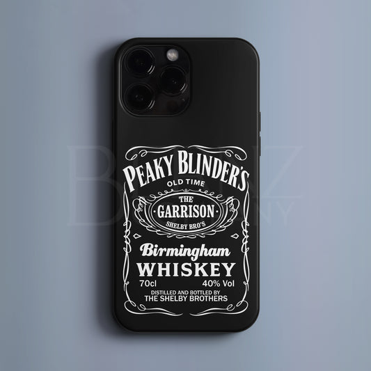'Birmingham Whiskey' Tasarım Telefon Kılıfı - Peaky Blinders