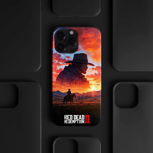 BERNZ "Jack Marston Cinematic Poster" Tasarım Telefon Kılıfı – Red Dead Redemption Serisi