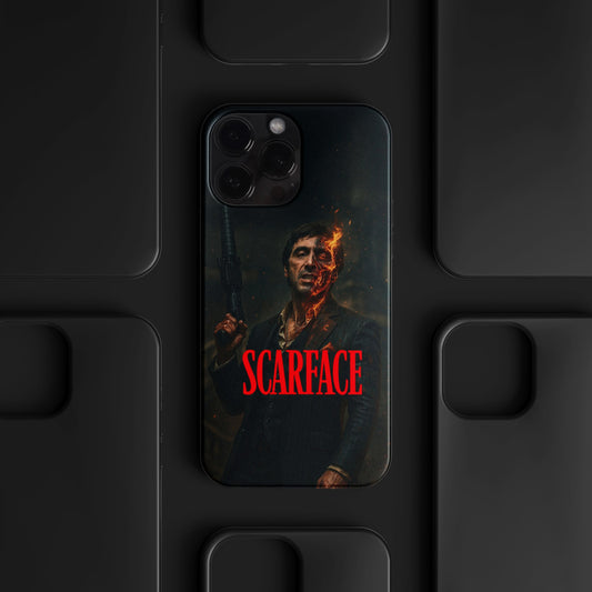 BERNZ "Scarface Burning Ambition" Tasarım Telefon Kılıfı – Scarface Serisi