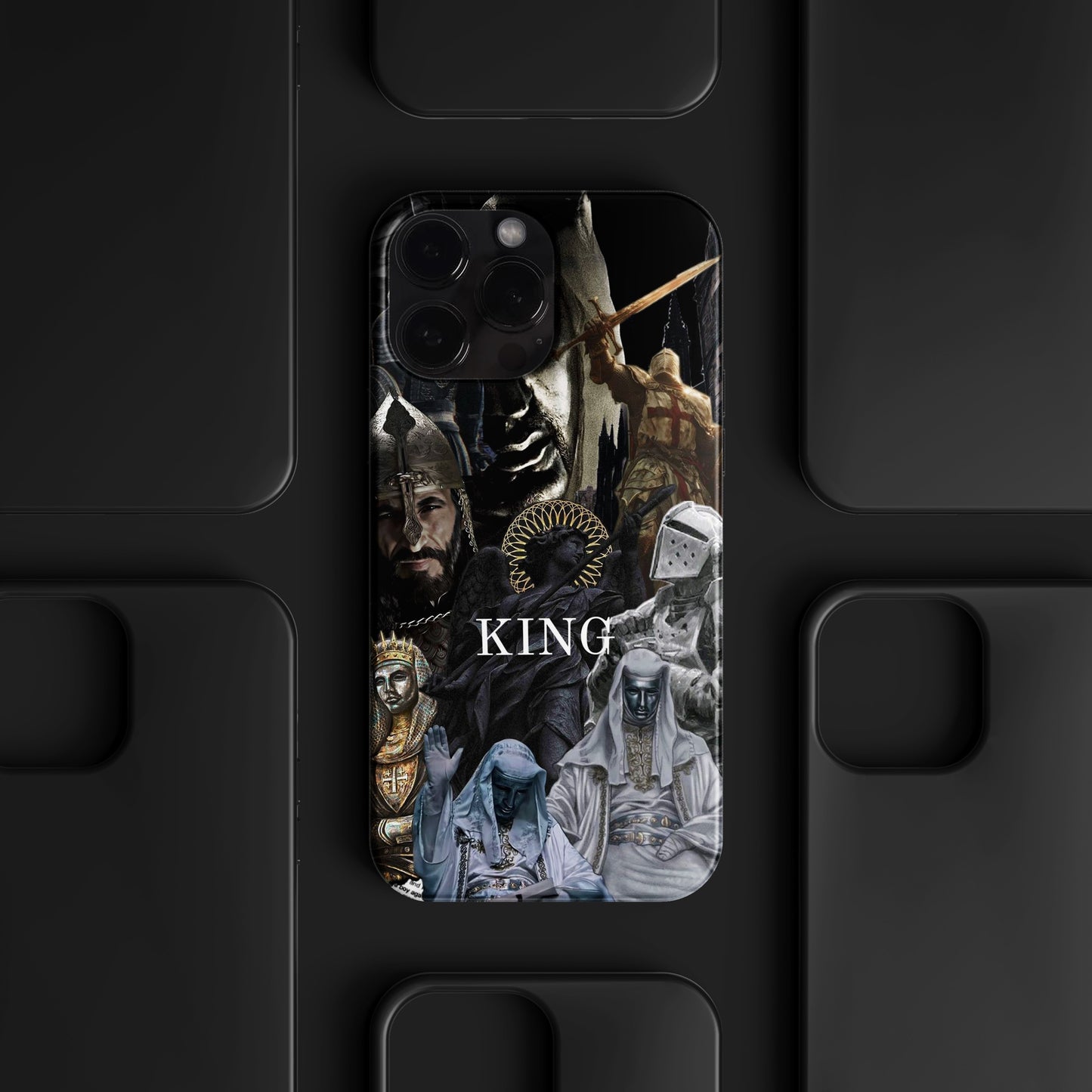 BERNZ "King Baldwin Legacy" Tasarım Telefon Kılıfı – King Baldwin Serisi