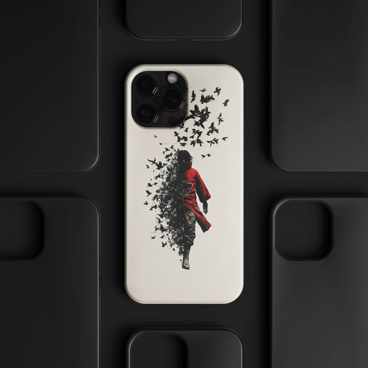 BERNZ "Crow Illusion" Tasarım Telefon Kılıfı – Anime Serisi