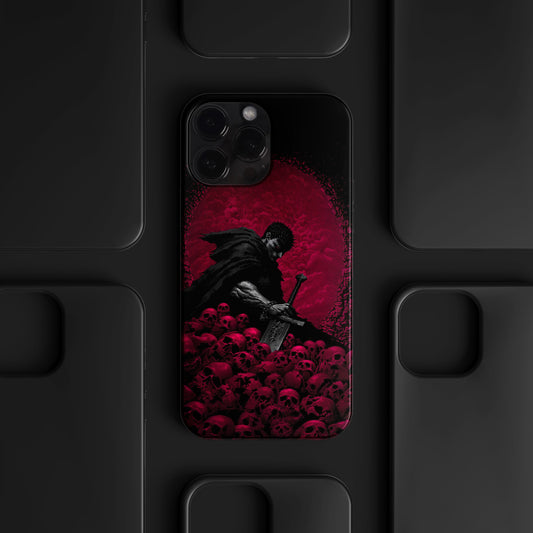 BERNZ "Skull Throne Eclipse" Tasarım Telefon Kılıfı – Berserk Serisi