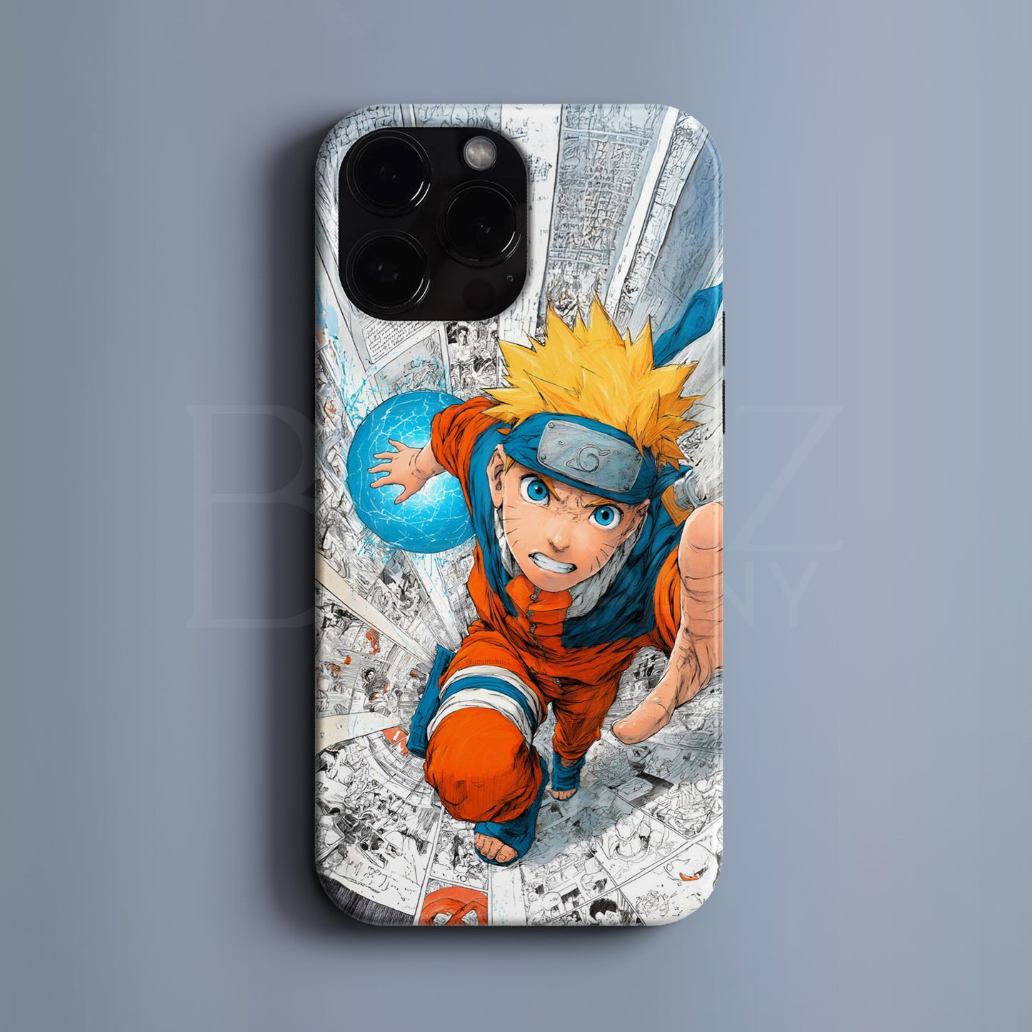 'Naruto – Rasengan Manga Flow' Tasarım Telefon Kılıfı - Anime Serisi