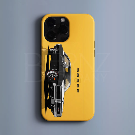 'Classic Dodge Charger' Tasarım Telefon Kılıfı - Araba Serisi