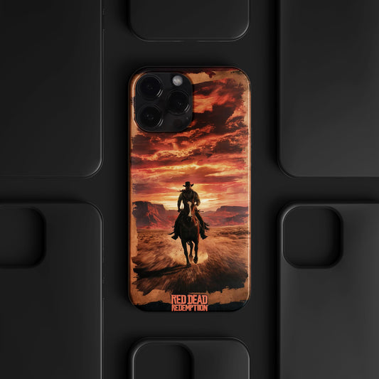 BERNZ "Riding to Redemption" Tasarım Telefon Kılıfı – Red Dead Redemption Serisi