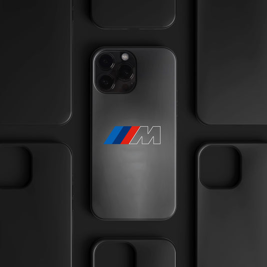 BERNZ "BMW M Matte Grey" Tasarım Telefon Kılıfı – Automotive Serisi