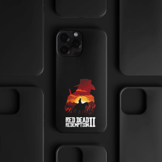 BERNZ "Minimalist Outlaw Logo" Tasarım Telefon Kılıfı – Red Dead Redemption Serisi