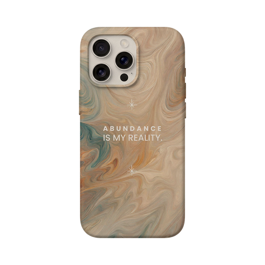 BERNZ COMPANY "Abundance Marble Swirl" Tasarım Telefon Kılıfı - Manifestasyon Serisi