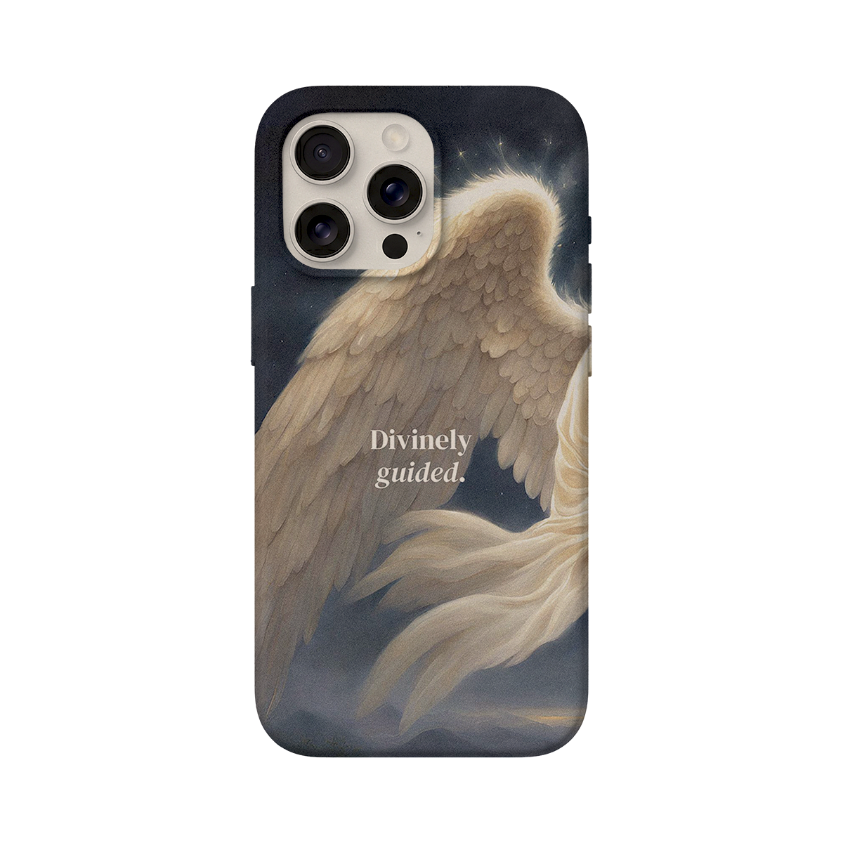 BERNZ COMPANY "Divinely Guided Wings" Tasarım Telefon Kılıfı - Melek Serisi Serisi