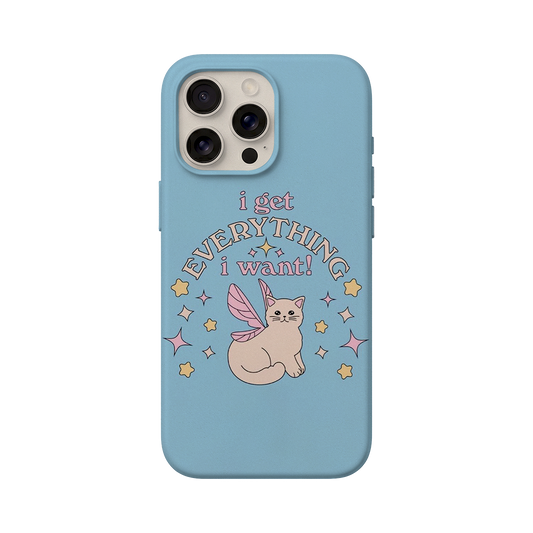 BERNZ COMPANY "Magical Winged Cat" Tasarım Telefon Kılıfı - Sevimli Hayvanlar Serisi