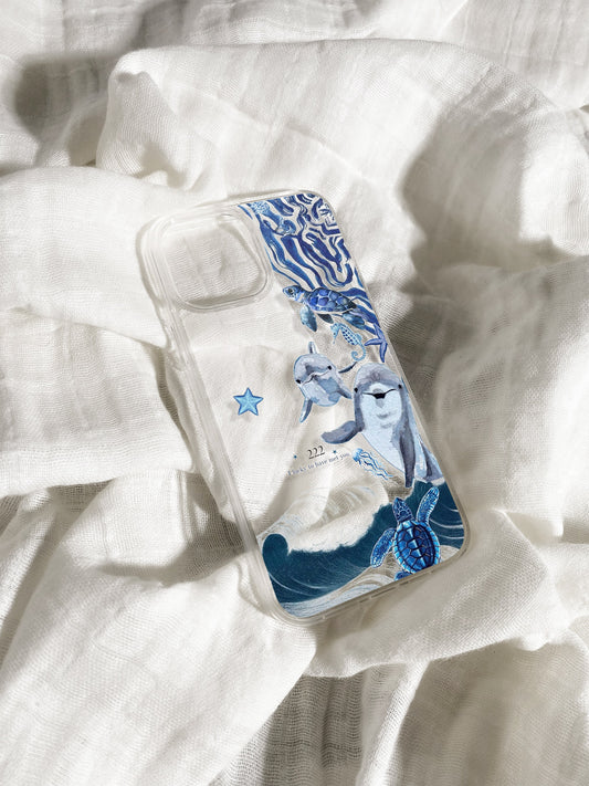 BERNZ COMPANY "Ocean Harmony Drift" Tasarım Telefon Kılıfı - Okyanus Serisi