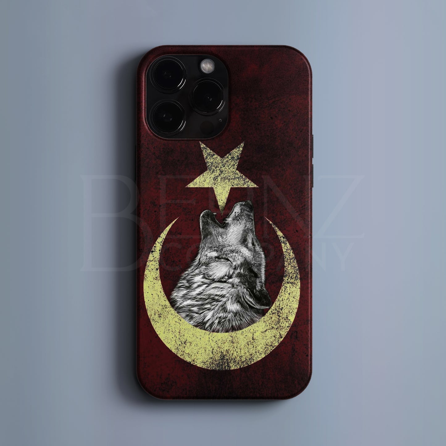 'Crescent Howl' Tasarım Telefon Kılıfı - Türk Serisi