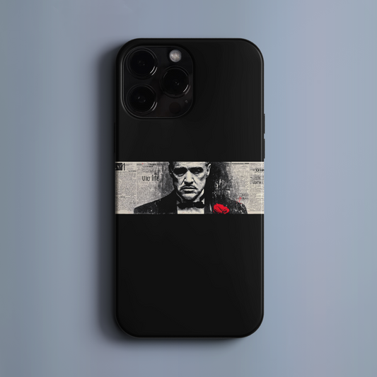 'Red Carnation' Tasarım Telefon Kılıfı - GodFather