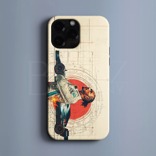 ‘Blueprint Ignite' Tasarım Telefon Kılıfı - F1 Serisi