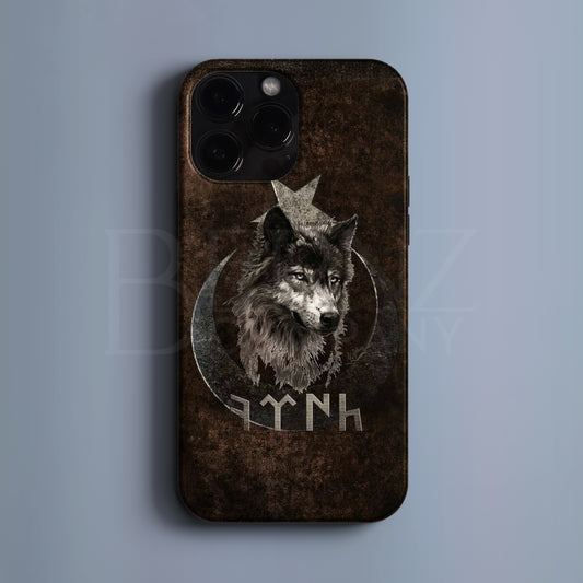 'Bozkurt Emblem' Tasarım Telefon Kılıfı - Türk Serisi