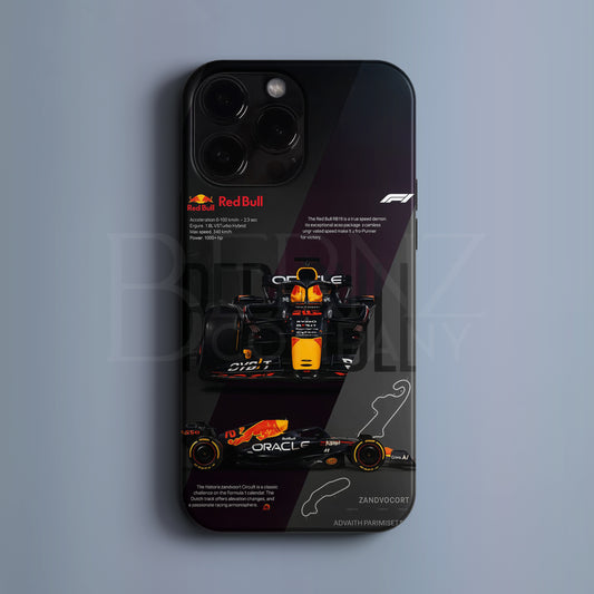 ‘Redline Dominance' Tasarım Telefon Kılıfı - F1 Serisi