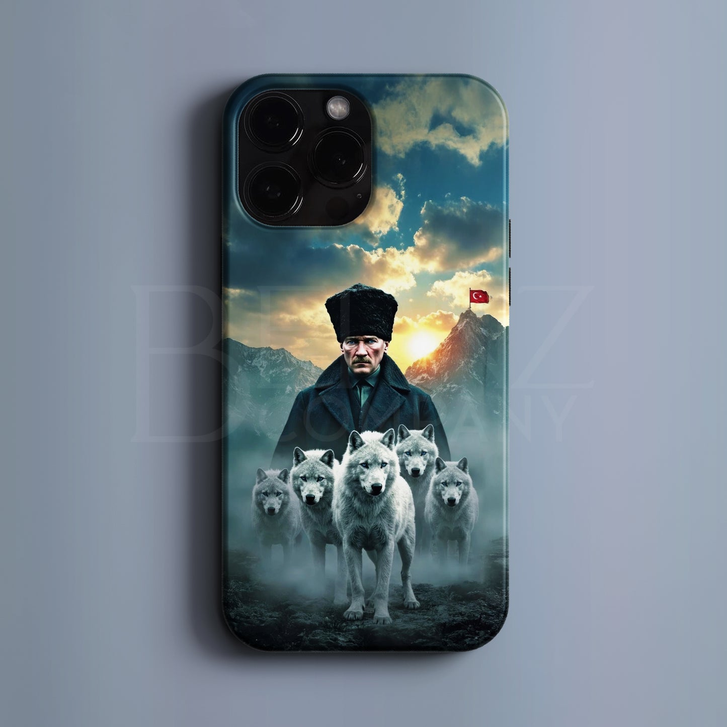 'The Commander & Wolves' Tasarım Telefon Kılıfı - Türk Serisi