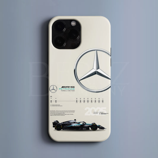 ‘Silver Arrow 2025' Tasarım Telefon Kılıfı - F1 Serisi