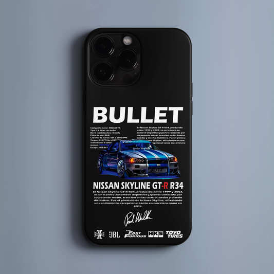 BERNZ "Bullet Couple Tekli" Tasarım Telefon Kılıfı - Özel Tasarım Serisi