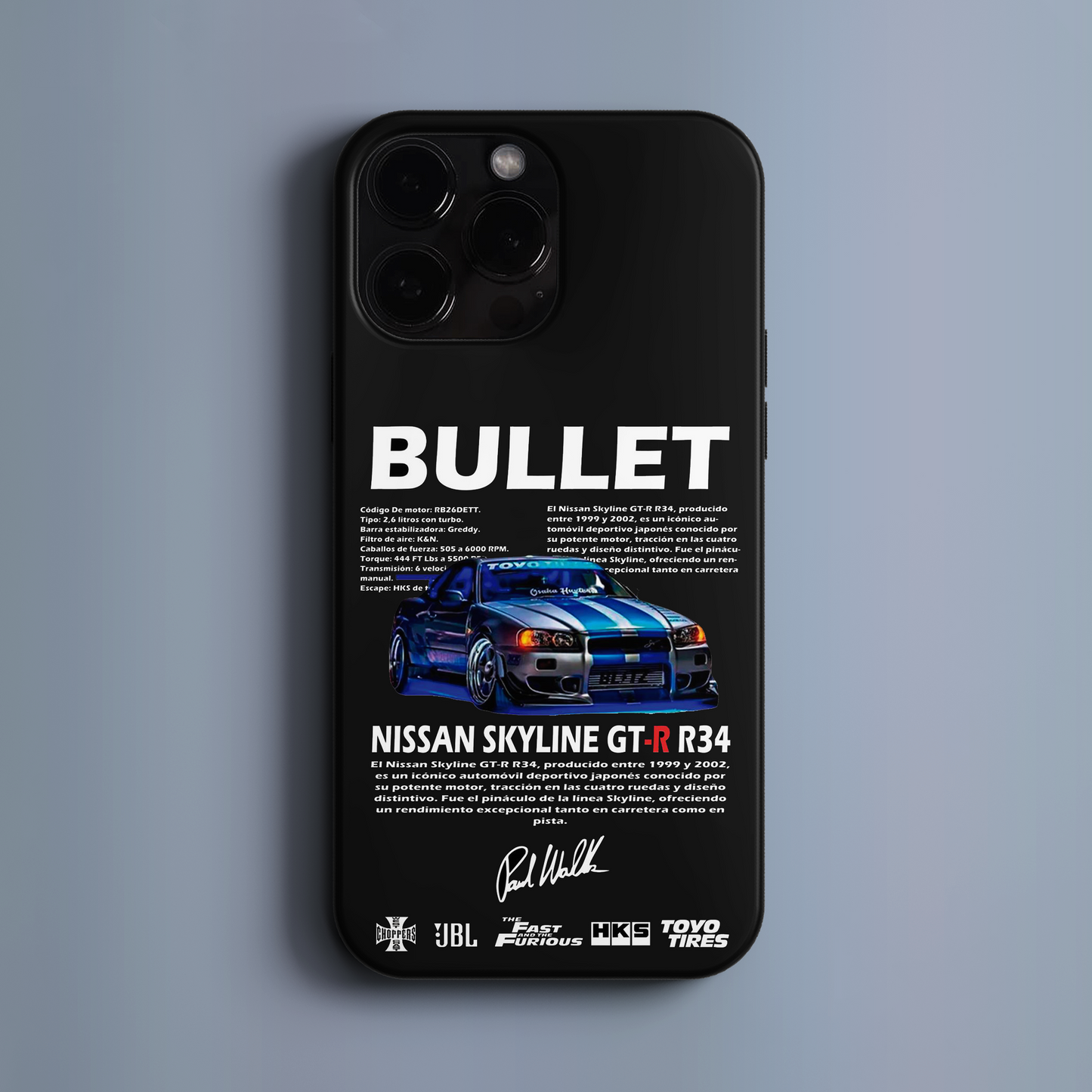 'BULLET & SUKI' Couple Tasarım Telefon Kılıfı