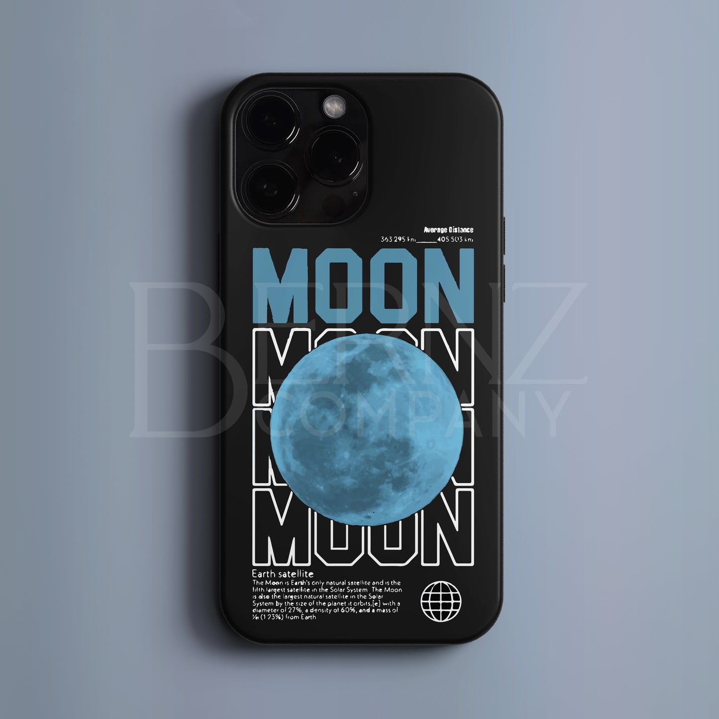 'Moon' Tasarım Telefon Kılıfı